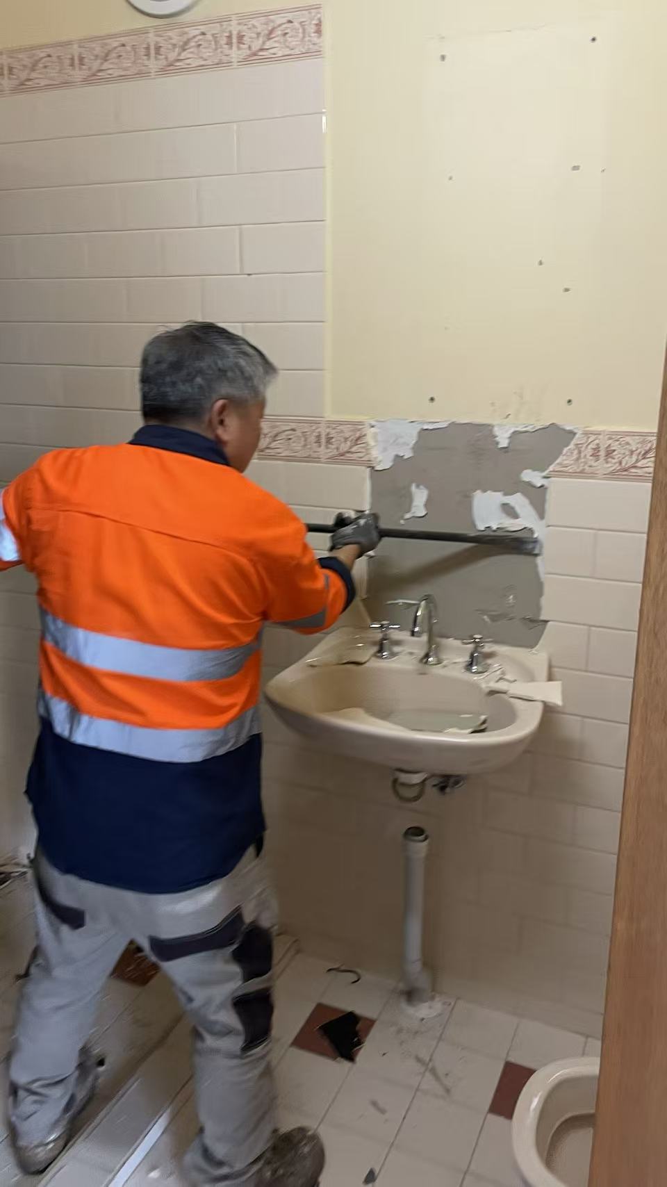 Careful removal and preparation