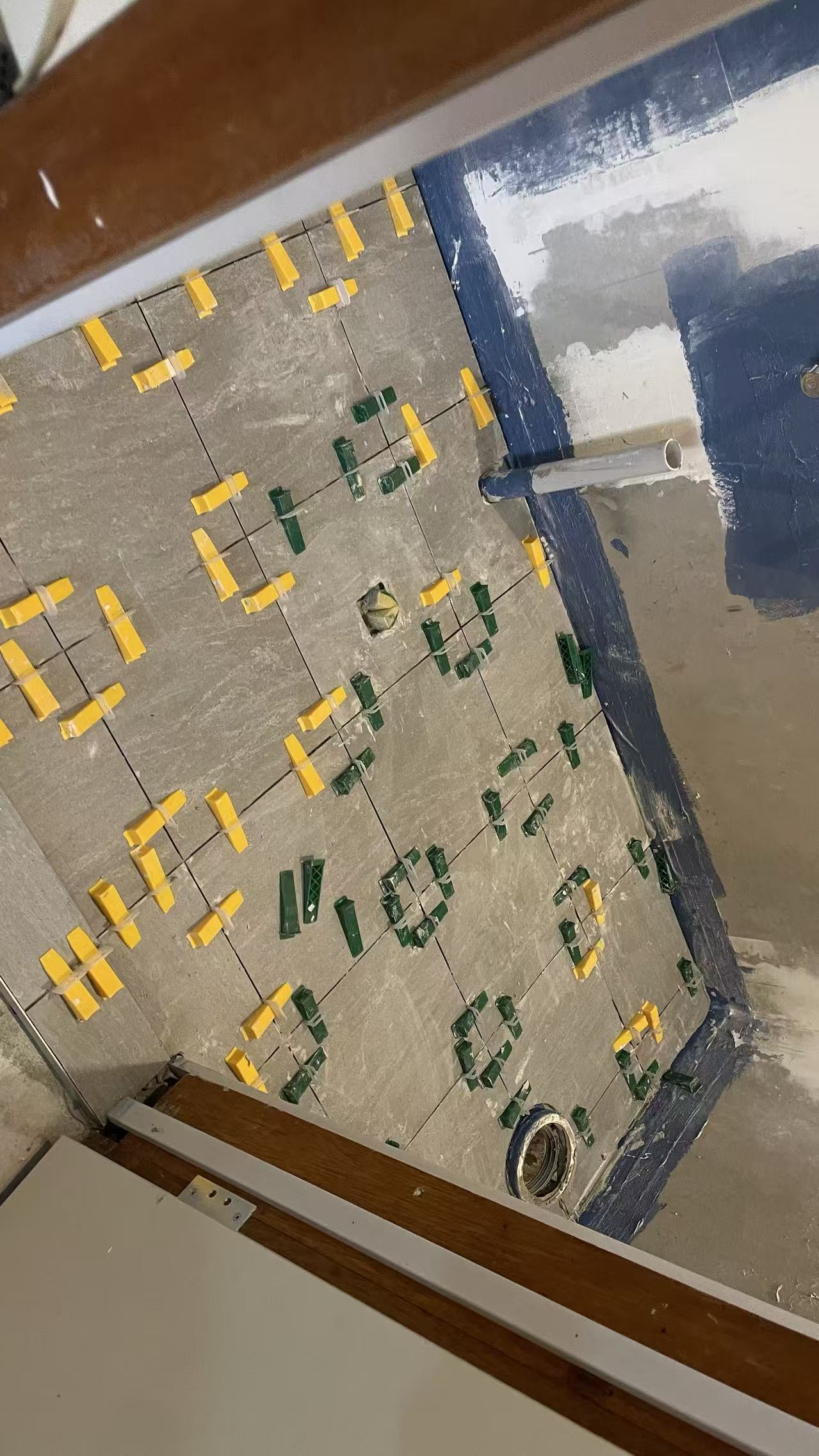 Precision falls, spacing and floor layout